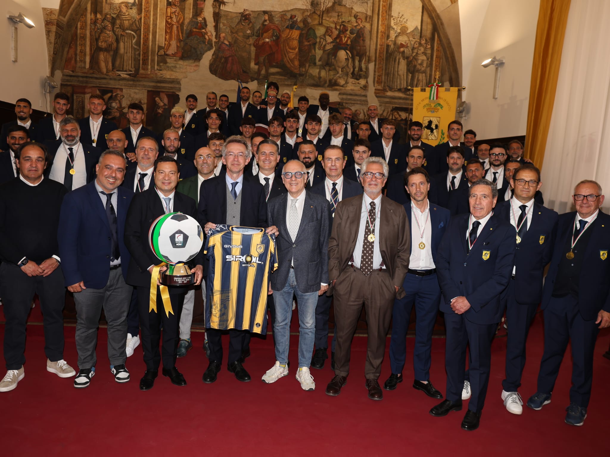 La Juve Stabia Promossa In B Premiata Da Città Metropolitana ...